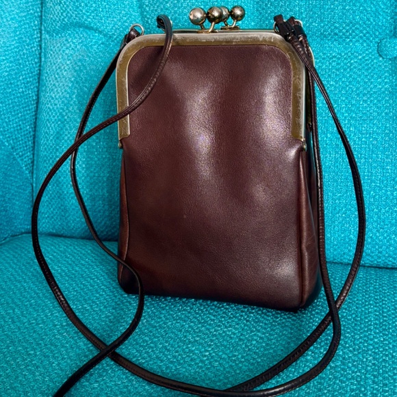 Vintage Coach Double Kisslock Swinger 8517 1960s - Picture 6 of 10